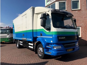 Box truck DAF LF55.220 SLEEPING CABIN WITH TAILLIFT EURO5 HOLLAND TRUCK: picture 1