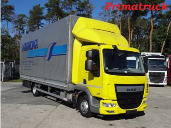 Curtain side truck DAF LF 180 Euro 6: picture 1
