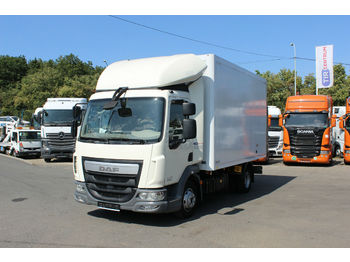Box truck DAF LF 210, EURO 6,HYDRAULIC LIFT, XARIOS 350: picture 1