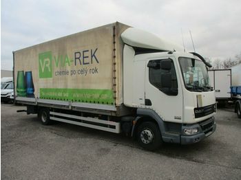 Curtain side truck DAF LF 45.220 , 1 Liege, LBW: picture 1