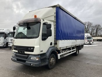 Curtain side truck DAF LF 55 220 Plane mit LBW, Manual, E4: picture 1