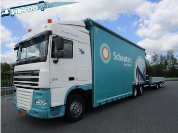 Curtain side truck DAF XF105.410: picture 1
