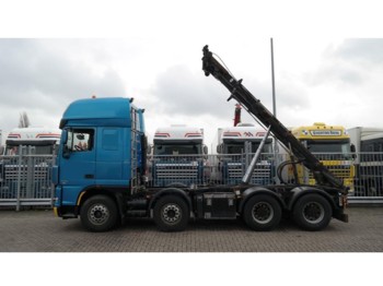 Container transporter/ Swap body truck DAF XF105.510 SSC 8X4 MANUAL RETARDER CONTAINER CABLE SYSTEM: picture 1