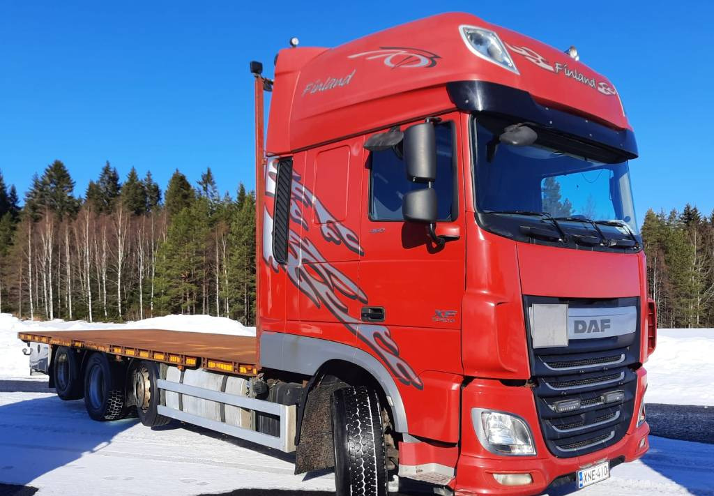 Dropside/ Flatbed truck DAF XF460: picture 2