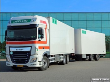 Refrigerated truck DAF XF460 FAR SSC EURO 6 6X2 TOP CONDITION 50 CC FRIGO COMBI: picture 1