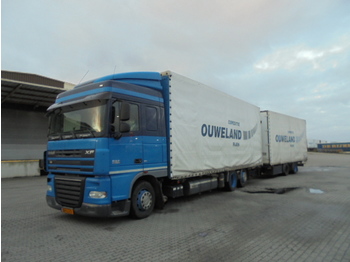 Curtain side truck DAF XF 105-410 6X2: picture 1
