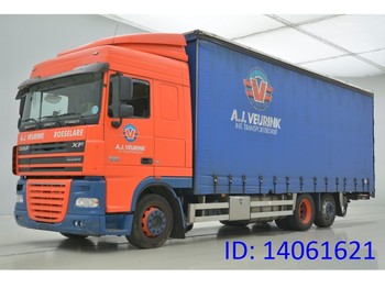 Curtain side truck DAF XF 105.460 - 6x2: picture 1