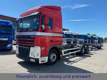 Container transporter/ Swap body truck DAF * XF 105.460 * SPACE CAP *EURO 5 * LIFT ACHSE *: picture 1