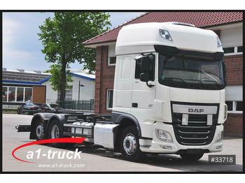 Container transporter/ Swap body truck DAF XF 106.440 SSC, BDF, ZF-Intarder, Standklima: picture 1