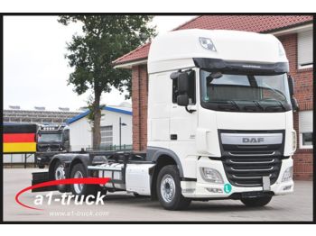 Container transporter/ Swap body truck DAF XF 106.460 SSC, BDF, ZF-Intarder, Euro 6: picture 1
