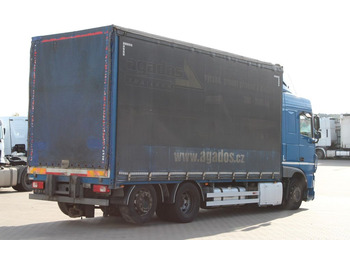 Curtain side truck DAF XF 460 FAR, 6X2, EURO 6: picture 3