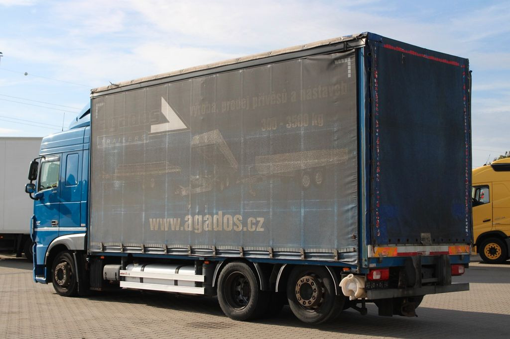 Curtain side truck DAF XF 460 FAR, 6X2, EURO 6: picture 4