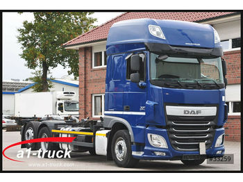 Container transporter/ Swap body truck DAF XF 460 FAR, ACC, 2x AHK,  Intarder,  7.45/7.82,: picture 1