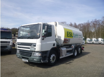 Tanker truck for transportation of fuel D.A.F. CF 75.250 6x2 fuel tank 19 m3 / 4 comp RHD: picture 1