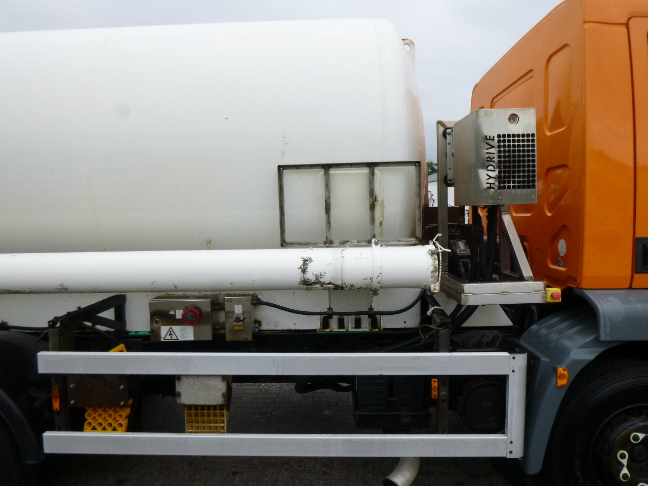 Tanker truck for transportation of gas D.A.F. LF 55.180 4x2 RHD ARGON gas truck 5.9 m3: picture 5