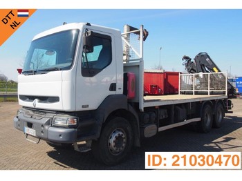 Dropside/ flatbed truck Renault Kerax 370 DCi - 6x4