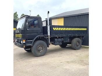 Dropside/ flatbed truck Scania 92M 4X4 med fast lad