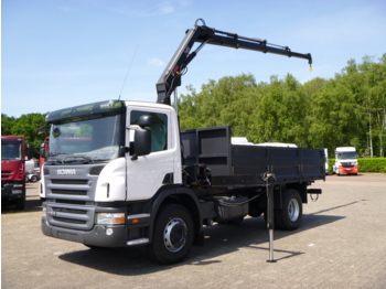 Dropside/ flatbed truck Scania P270 LB 4X2 Hiab XS 099 B-3 Duo / NEW/UNUSED