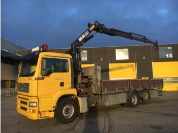 Dropside truck MAN TGA 26.390 Euro 4