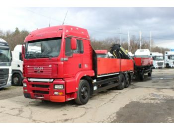 Dropside truck MAN TGA 26.413, PALFINGER PK 14500 BH4