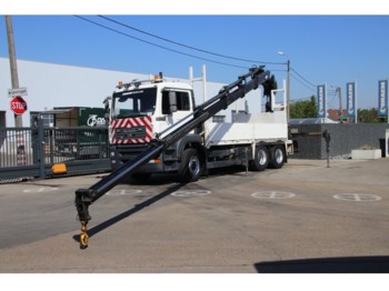 Dropside truck MAN TGA 33.400 BB - HIAB 166-E5