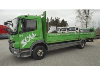Dropside truck Mercedes-Benz Atego 1222L Pritsche 7,2m, Klima
