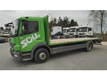 Dropside truck Mercedes-Benz Atego 1224L Pritsche 7,2m, Klima