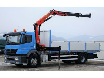 Dropside truck Mercedes-Benz Axor 1829 Pritsche 6,80 m + KRAN*Topzustand*!!