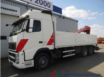 Dropside truck Volvo FH13-420 Fassi 22T/M 11m=2t.1.Hand Deutscher LKW