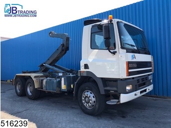 Hook lift truck DAF 85 CF 380 6x4, EURO 2, Manual, Steel suspension, Retarder, Hook Container system, Hub reduction