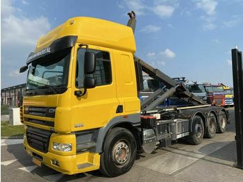 Hook lift truck DAF CF 85.410 FAK 8X2 + VDL HAAKARM