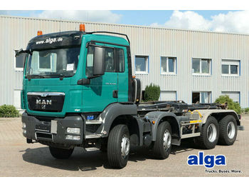 Hook lift truck MAN 35.440 TGS BB/8x4/HIAB XR26Z56/Intarder/Klima