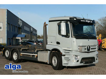 Hook lift truck Mercedes-Benz 2543 L Actros 6x2, Meiller RK20.65,Lift-Lenk,AHK