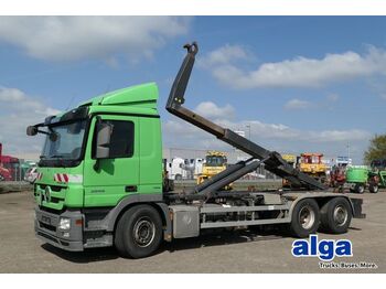 Hook lift truck Mercedes-Benz 2546 L Actros 6x2, VDL S-21-6200, Lenk-Liftachse