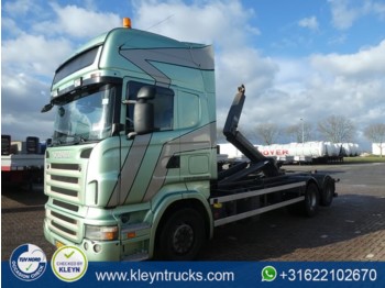 Hook lift truck Scania R420 tl 6x2 euro 5 adblue