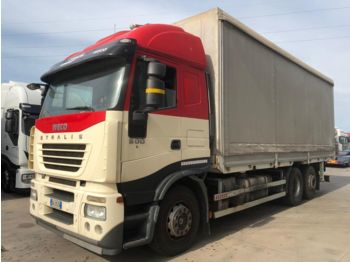 Curtain side truck IVECO STRALIS AS260S50: picture 1