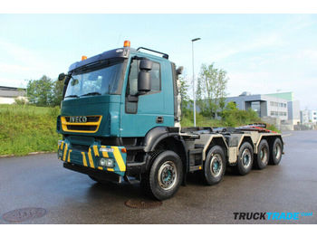 Hook lift truck Iveco 410T50 Trakker 10x4 WS Hakengerät: picture 1