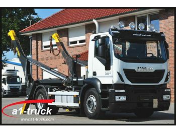 Skip loader truck Iveco AD190S 4x2 BL, Palfinger, Funk, ACC, Navi: picture 1