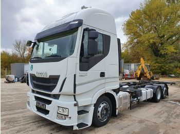 Container transporter/ Swap body truck Iveco AS260S46: picture 1
