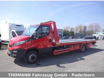 New Car transporter truck Iveco DAILY 72C18 Schiebeplateau mit Hubbrille: picture 1