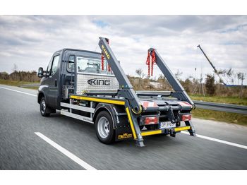 New Skip loader truck Iveco Daily 50C16 Urządzenie bramowe KING BR-4: picture 1