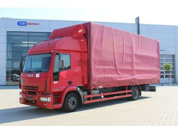 Curtain side truck Iveco EUROCARGO ML 120E24, SLEEPING CABIN: picture 1