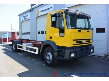 Container transporter/ Swap body truck Iveco EuroTech 190E24 hydraulischer Spier Hubrahmen: picture 1