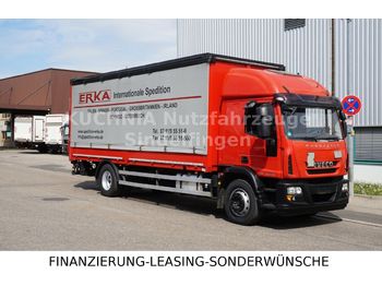 Curtain side truck Iveco Eurocargo 180e32 Pr.Plane 7,3m LBW Gr.Haus E-6: picture 1