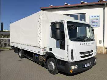 Curtain side truck Iveco Eurocargo ML75E16 Pritsche/Plane + LBW Euro 5: picture 1