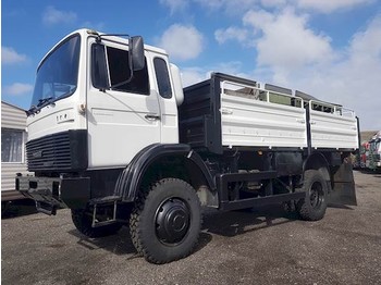 Dropside/ Flatbed truck Iveco - MAGIRUS 110-17 AW 4X4: picture 1