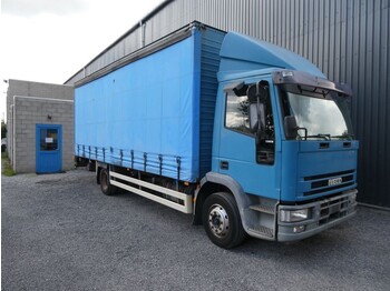 Curtain side truck Iveco ML 120 E18 / LAMMES-BLATT-SPRING: picture 1