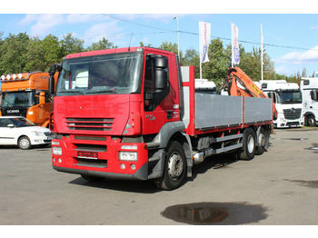 Dropside/ Flatbed truck Iveco STRALIS AD 260 S 42 PALFINGER 10 000, 5100mth: picture 1