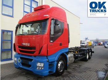 Container transporter/ Swap body truck Iveco Stralis AS260S46Y/FPCM: picture 1