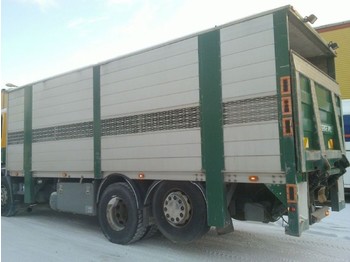 Livestock truck Scania 114 6x2 Schweinetransp Doppelstock